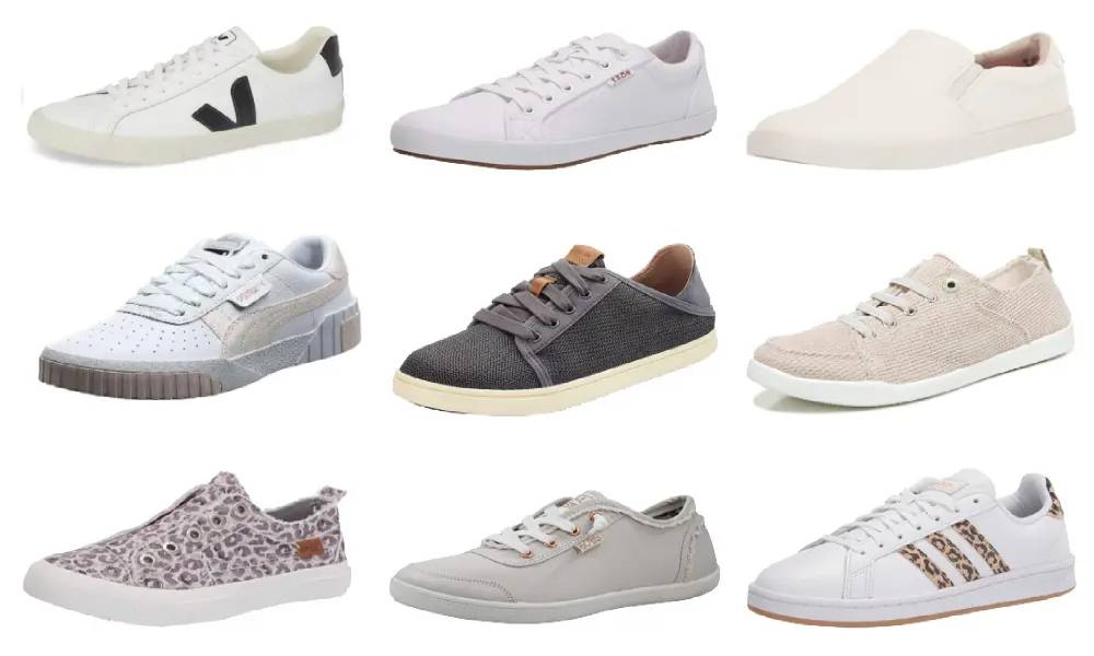 Types of casual shoes