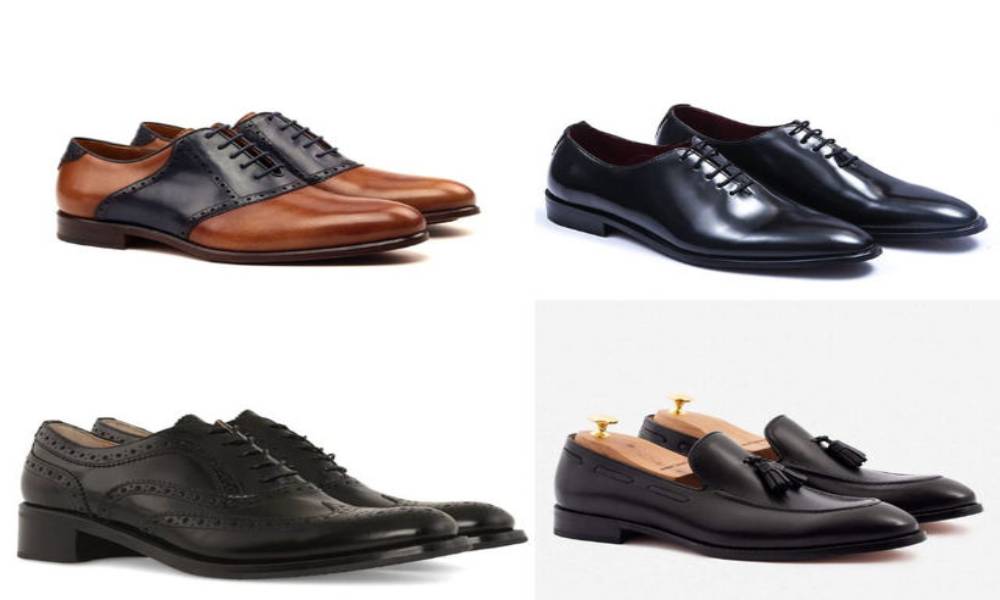 Types of leather shoes