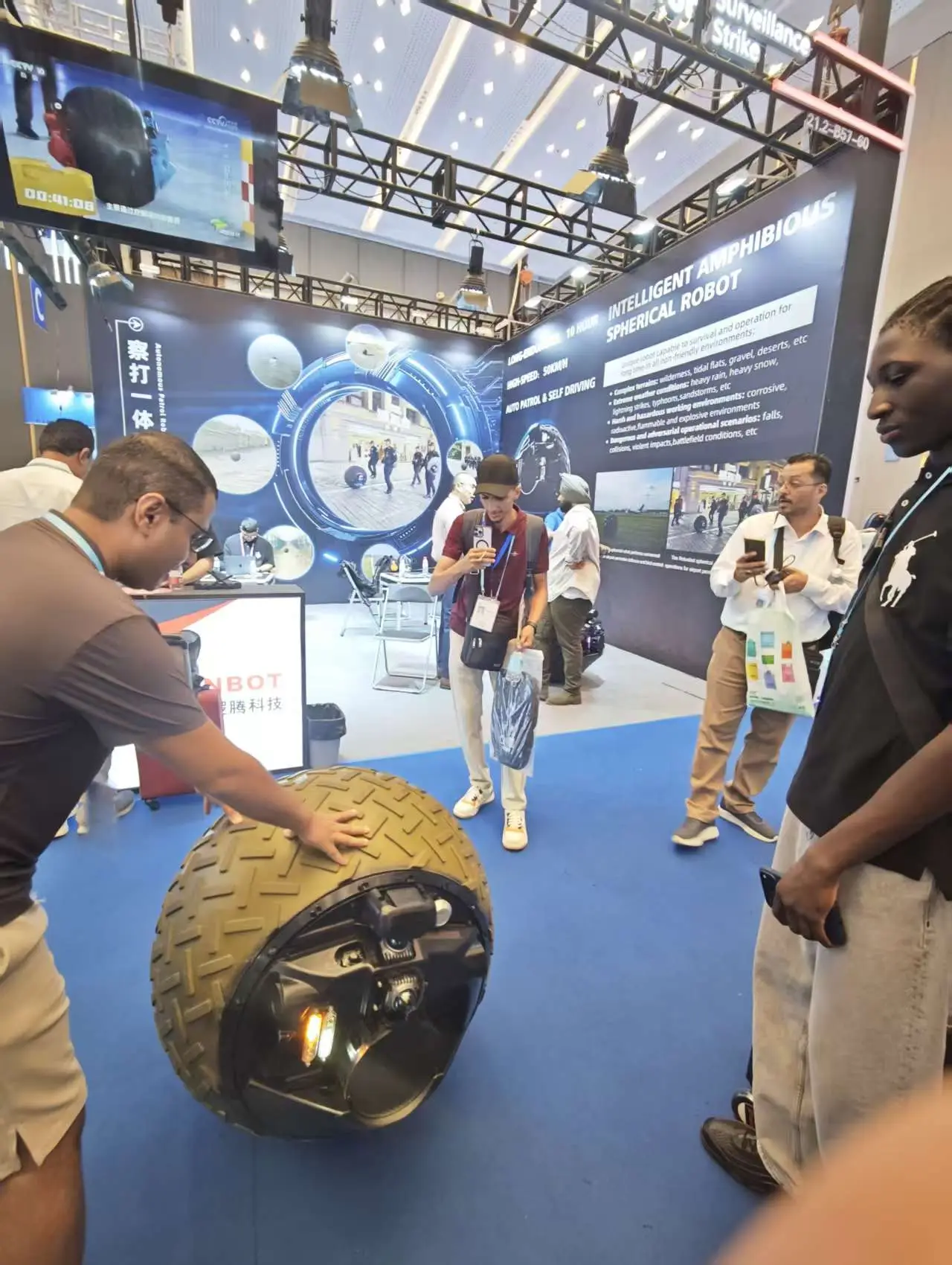 Intelligent Land-Air-Water Multi-Functional Spherical Robot (Smart Devices)