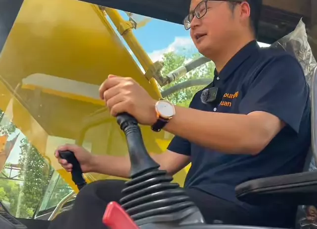 used Excavator control lever used excavator's control lever