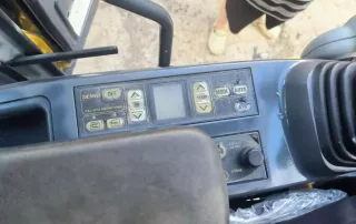used excavator's control console1