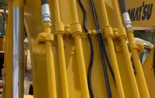 used excavator's hydraulic components1