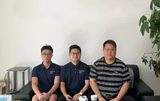 our team and the company's owner