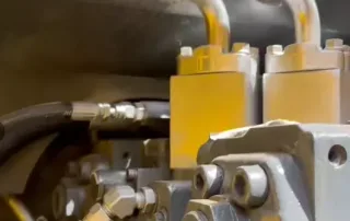 excavator's hydraulic pump4