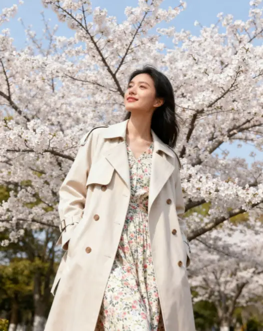 AI-designed women's clothing images