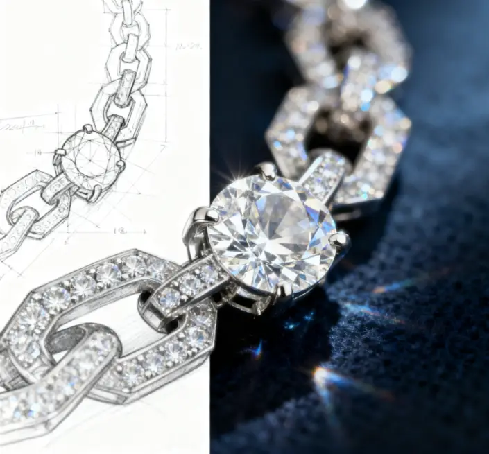 AI-generated jewelry pictures