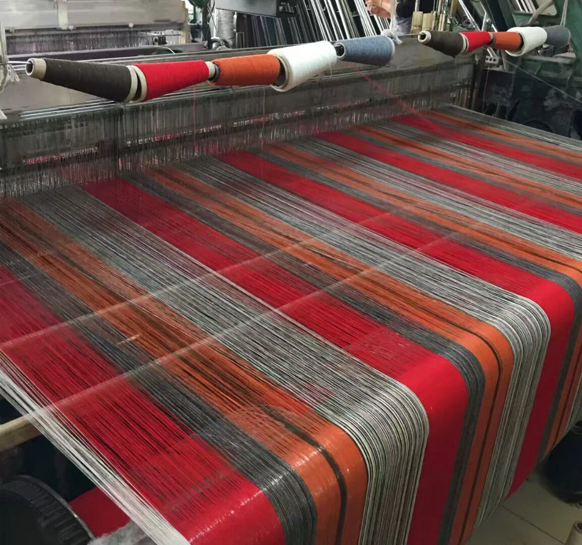 Fabric weaving machine textile fabric weaving machine in clothing manufacturing factory china