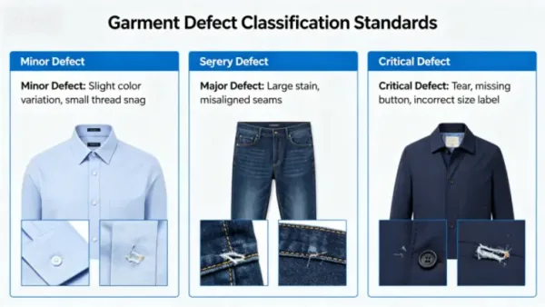 Garment Quality Control Grading Standards for Defects