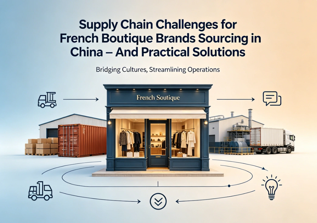 Supply Chain Challenges for French Boutique Brands Sourcing in China – And Practical Solutions Supply Chain Challenges for French Boutique Brands Sourcing in China – And Practical Solutions