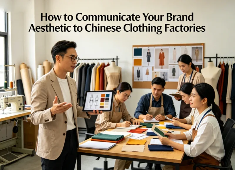 Como comunicar a estética da sua marca às fábricas de roupas chinesas