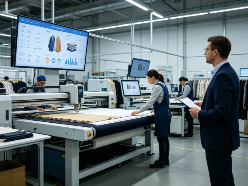 AI digital production technology for apparel sourcing