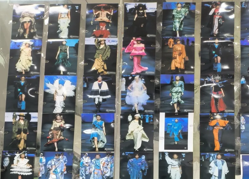 Apparel Sourcing Fashion Design Reference Wall For Custom Garment Development