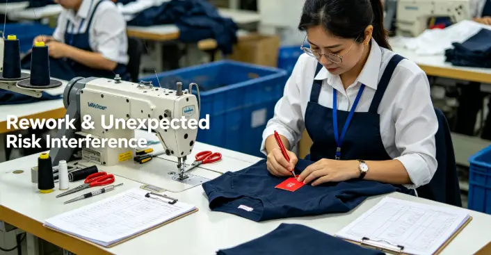 Avoid schedule interruption from rework and unexpected risks