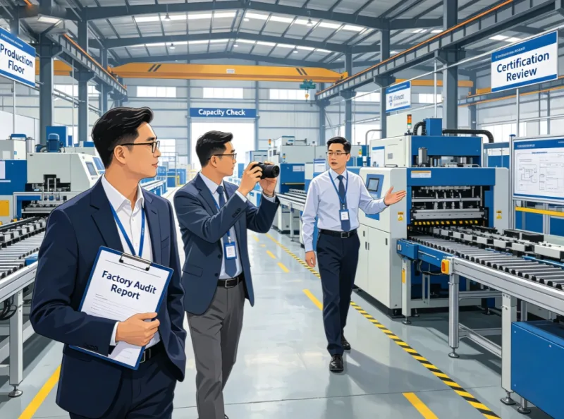 China Sourcing Company Conduct On-Site Factory Vetting and Audit