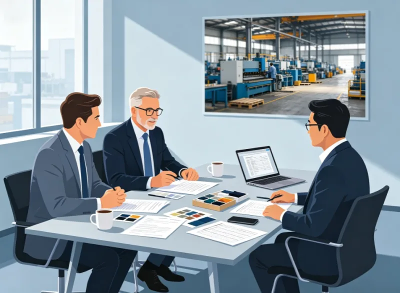 China Sourcing Company Discuss Service Fee Models With Client