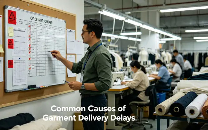 Common factors causing garment factory delivery delays