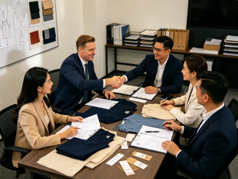 End-to-end partnership solution for apparel sourcing