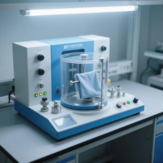 Fabric Air Permeability Testing Machine Lab Equipment