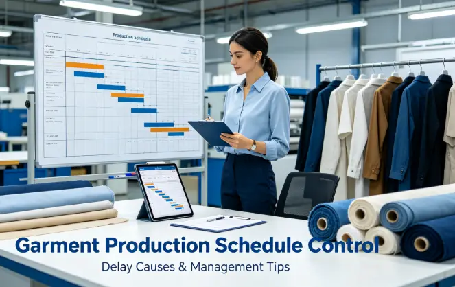 Garment Production Schedule Control Garment Production Schedule Control