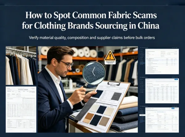 How to Spot Common Fabric Scams for Clothing Brands Sourcing in China