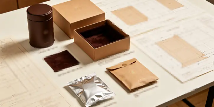 Reference images for coffee packaging technology