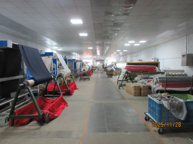 Silk Fabric Finishing Process Workshop