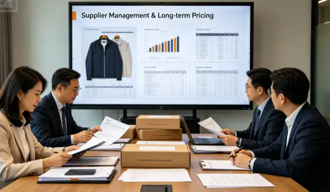 Supplier management and long-term pricing optimization