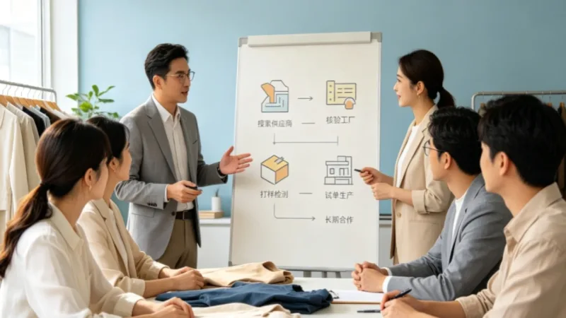 apparel sourcing process overview