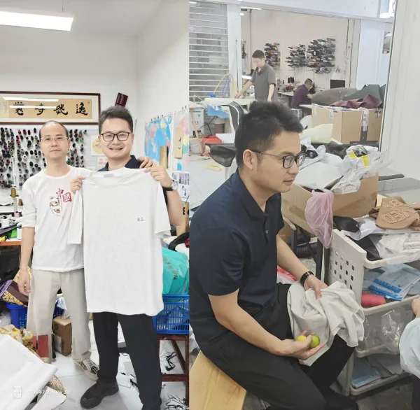 t-shirt developing in workshop apparel sourcing and manufacturing in China