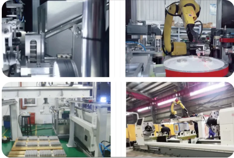 CNC machining factory interior