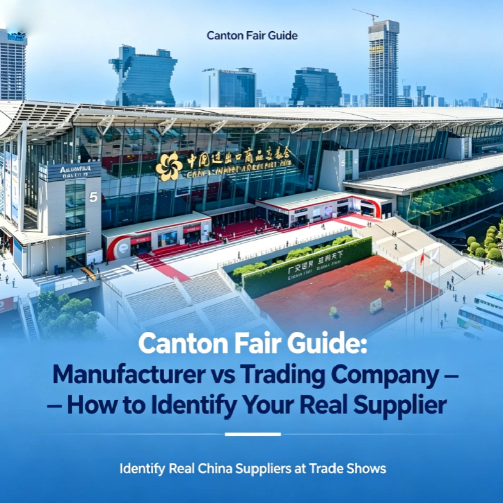 Canton Fair Guide_ Manufacturer vs Trading Company — How to Identify Your Real Supplier Canton Fair Guide_ Manufacturer vs Trading Company — How to Identify Your Real Supplier
