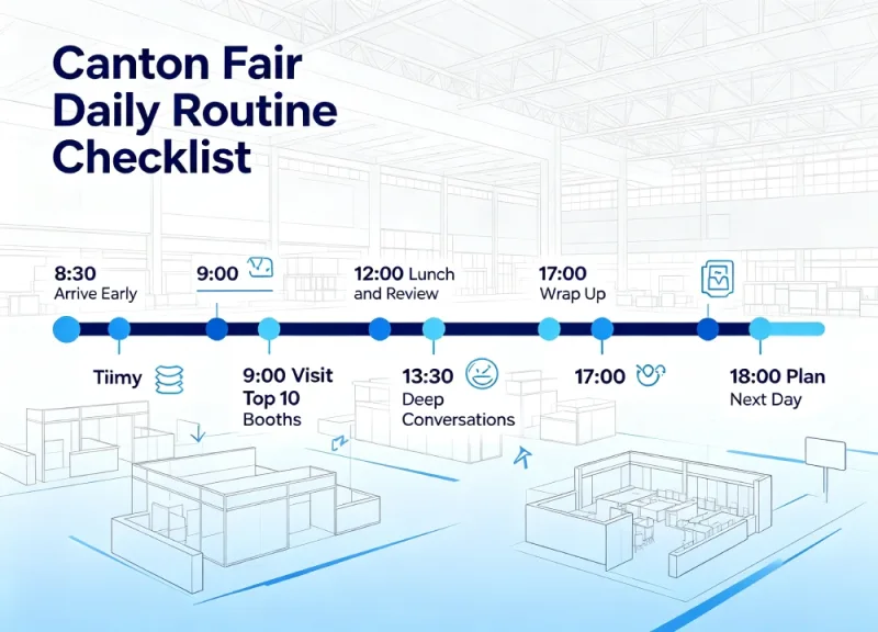 Canton Fair daily routine checklist for international buyers _ Canton Fair Guide