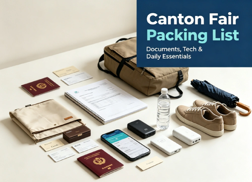 Essential packing items checklist for Canton Fair international buyers Essential packing items checklist for Canton Fair international buyers