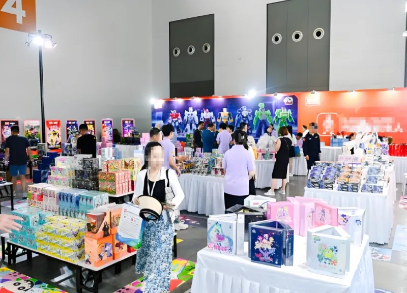 Toys are among the products sold at the Canton Fair
