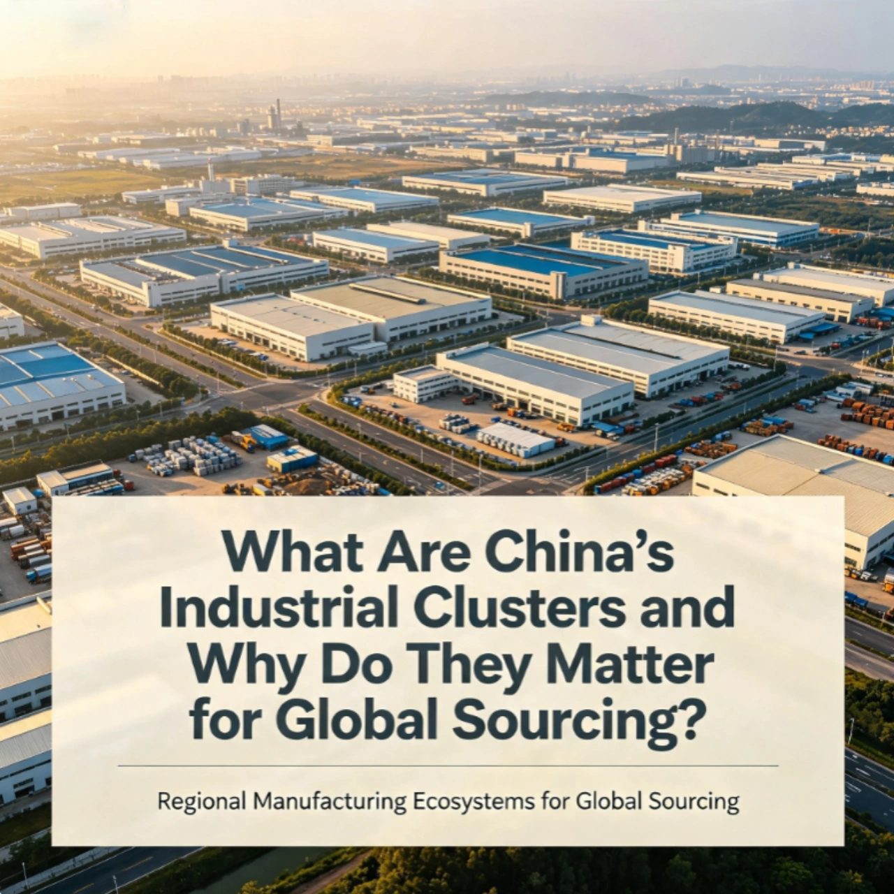 What Are China Industrial Clusters and Why Do They Matter for Global Sourcing_ What Are China Industrial Clusters and Why Do They Matter for Global Sourcing_