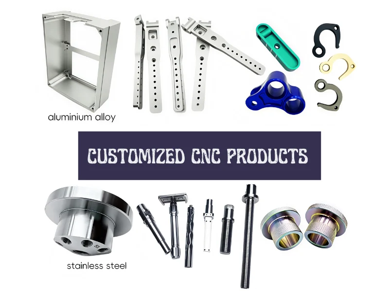 productos CNC personalizados Componentes CNC de precisión fabricados por sourcingyuan