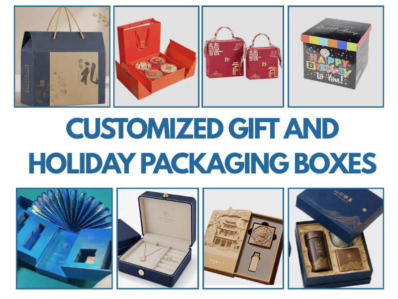 paquete de vacaciones gift packaging customized