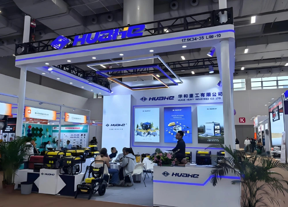 An exhibition booth at the Canton Fair An exhibition booth at the Canton Fair