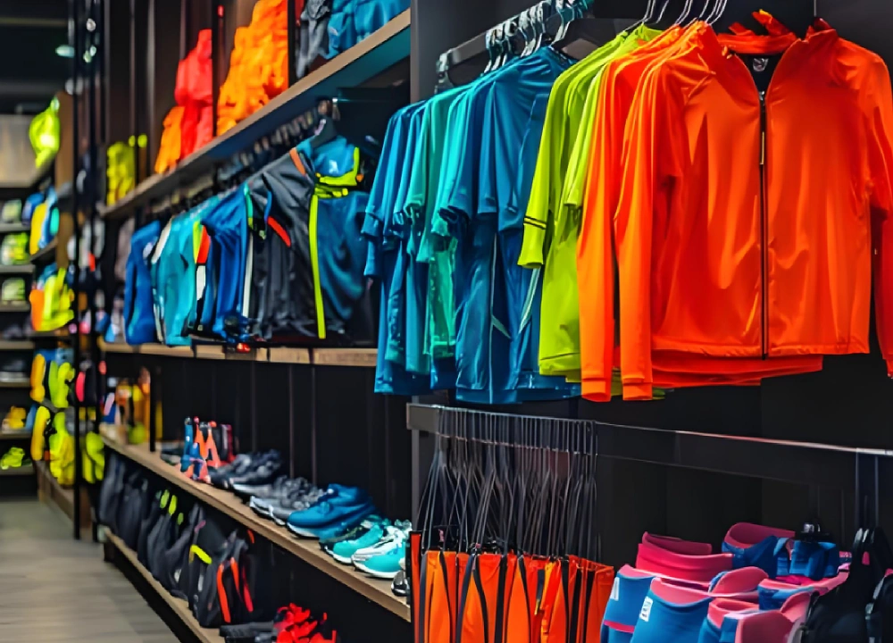 China Industrial Clusters sportswear retail store China Industrial Clusters sportswear retail store