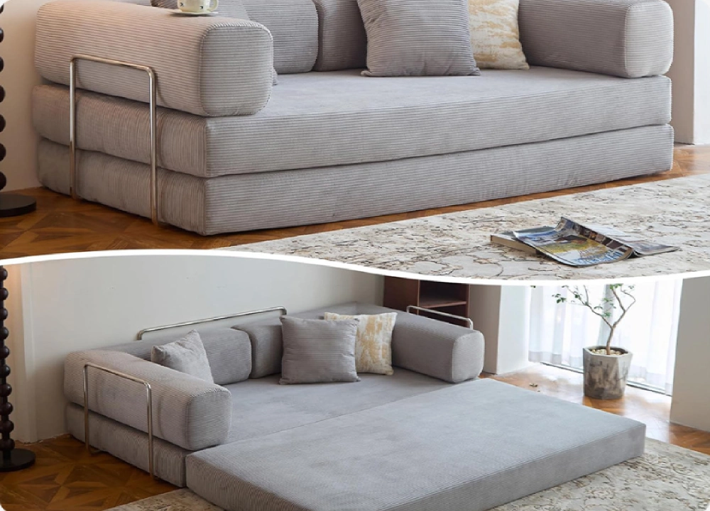 Finished compressed sofas at the factory