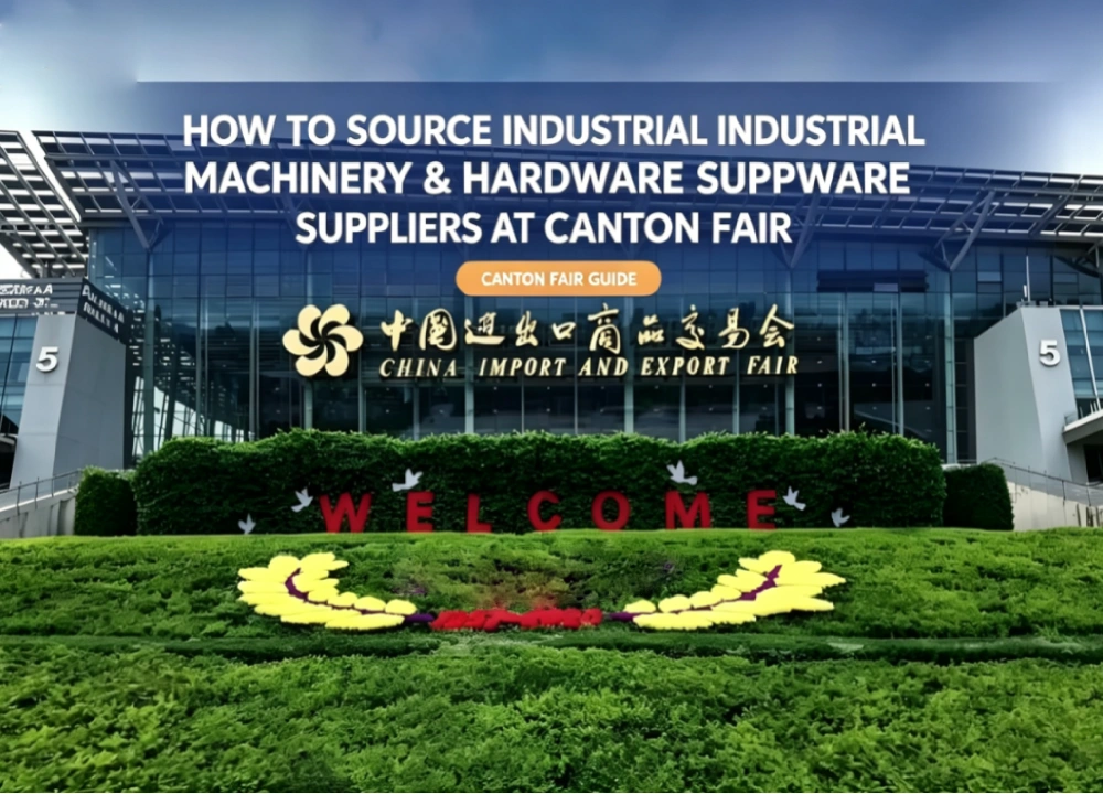 Wie man Lieferanten für Industriemaschinen und Hardware auf der Canton Fair findet Wie man Lieferanten für Industriemaschinen und Hardware auf der Canton Fair findet