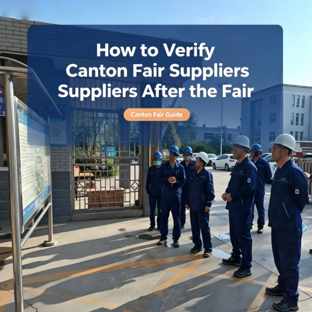 Cómo verificar a los proveedores de la Feria de Cantón después de la feria _ Guía de la Feria de Cantón Cómo verificar a los proveedores de la Feria de Cantón después de la feria _ Guía de la Feria de Cantón