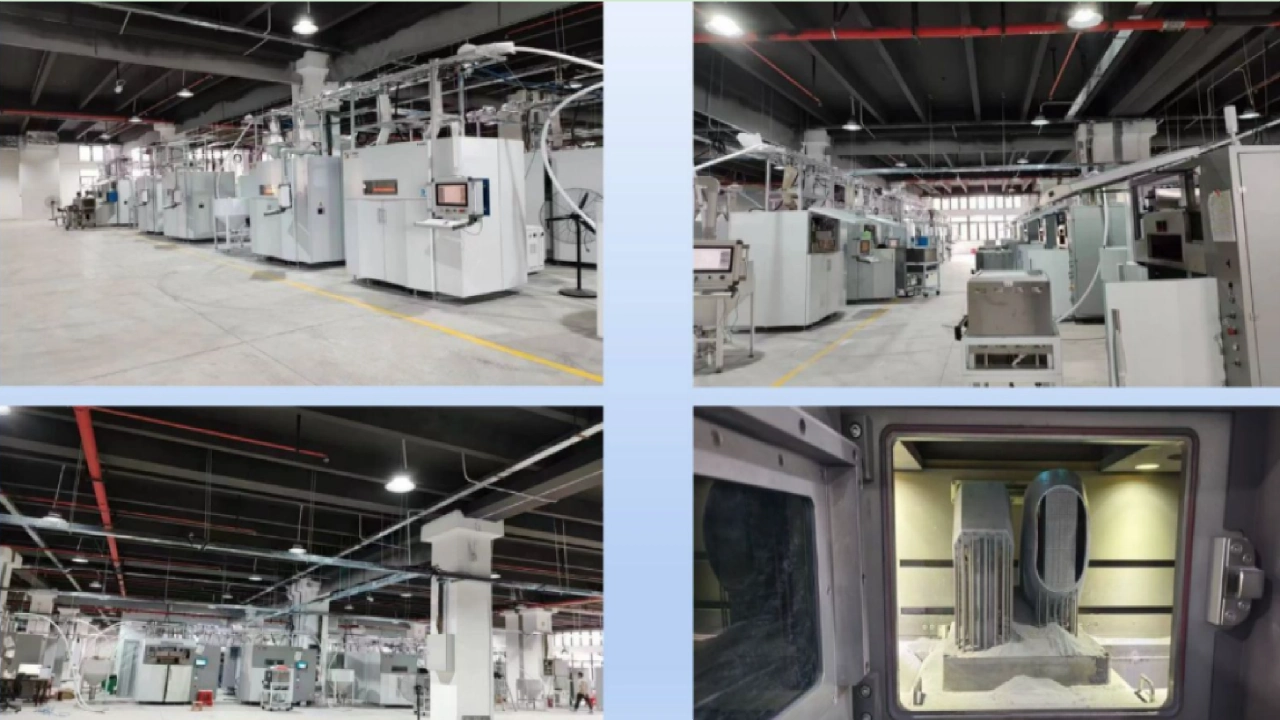 Machinery and equipment for 3D printing factories