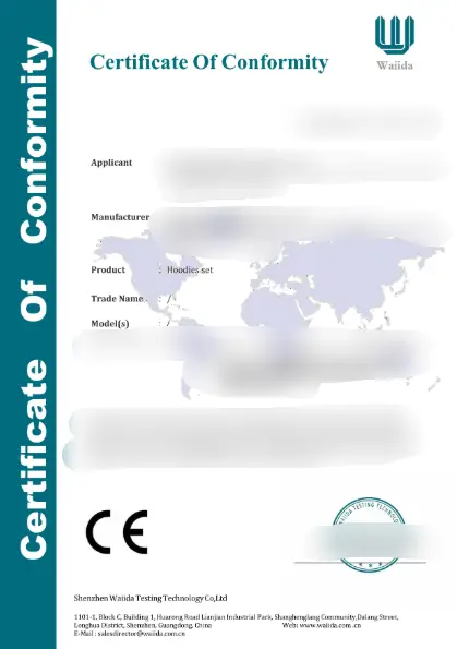 Certificats de qualification