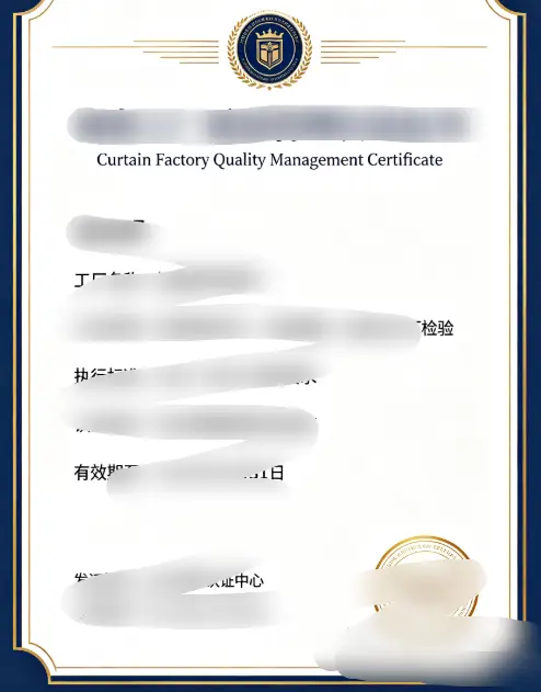 Qualification Certificates