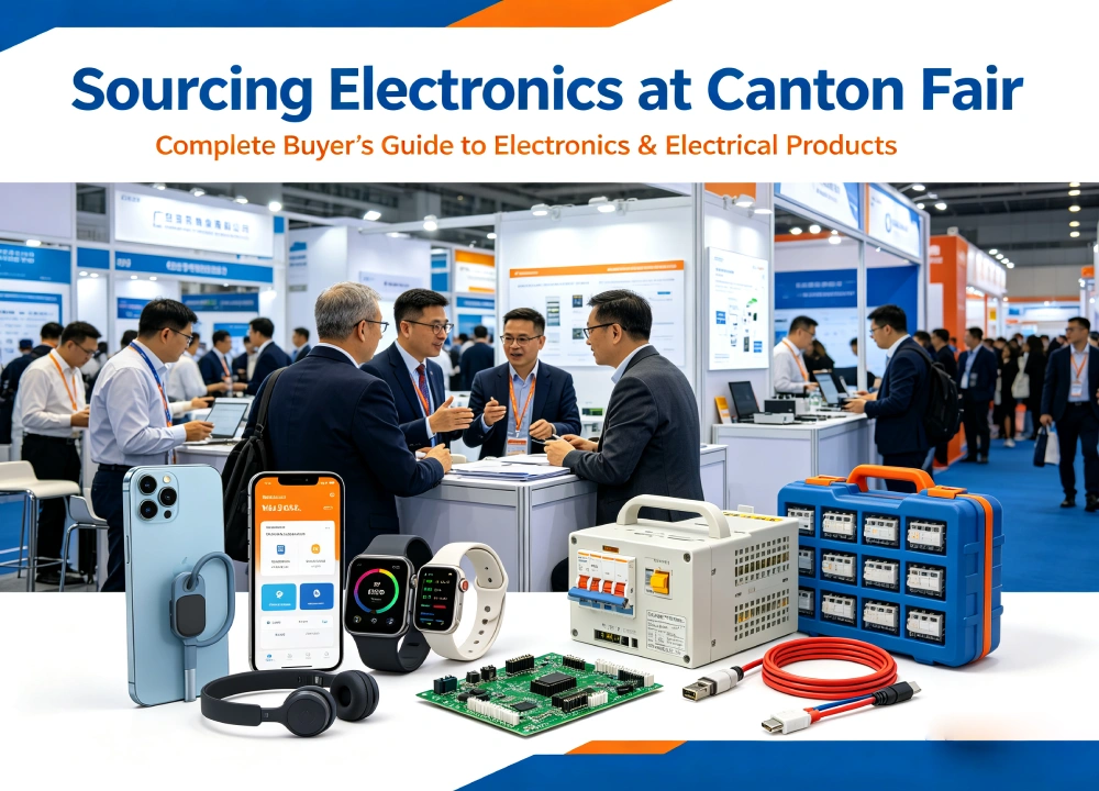 Sourcing Electronics at Canton Fair_ A Complete Buyer’s Guide to Electronics & Electrical Products Sourcing Electronics at Canton Fair_ A Complete Buyer’s Guide to Electronics & Electrical Products