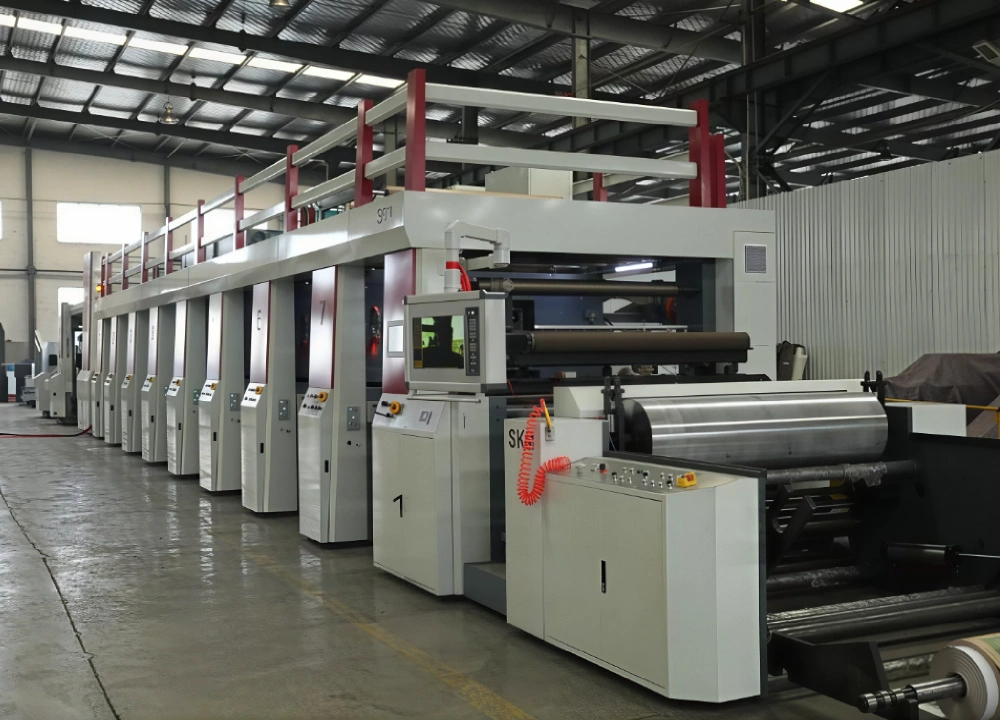 Máquina de impresión rotograbado para embalaje e impresión en clústeres industriales de China Máquina de impresión rotograbado para embalaje e impresión en clústeres industriales de China