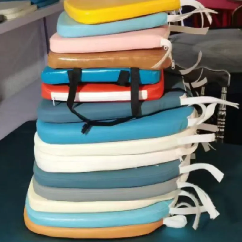 Custom Sponge Chair Pads, Cushion for Chiavari Banquet Chair, Multiple Colors Available for B2B Custom Chair Cushion, Sponge Seat Pad for Wedding Banquet Chair, Multi-color with Ties, Wholesale