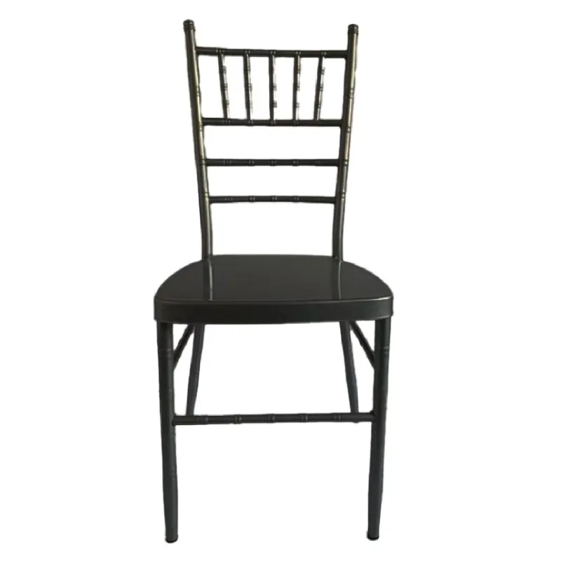Thick Steel Tube Chiavari Chair, Stackable Wedding Dining Chair for Hotel, Outdoor Event & Party Wholesale Black Chiavari Chair with Thick Steel Tube, Wedding Banquet Chair for Hotel Outdoor Party, B2B Wholesale