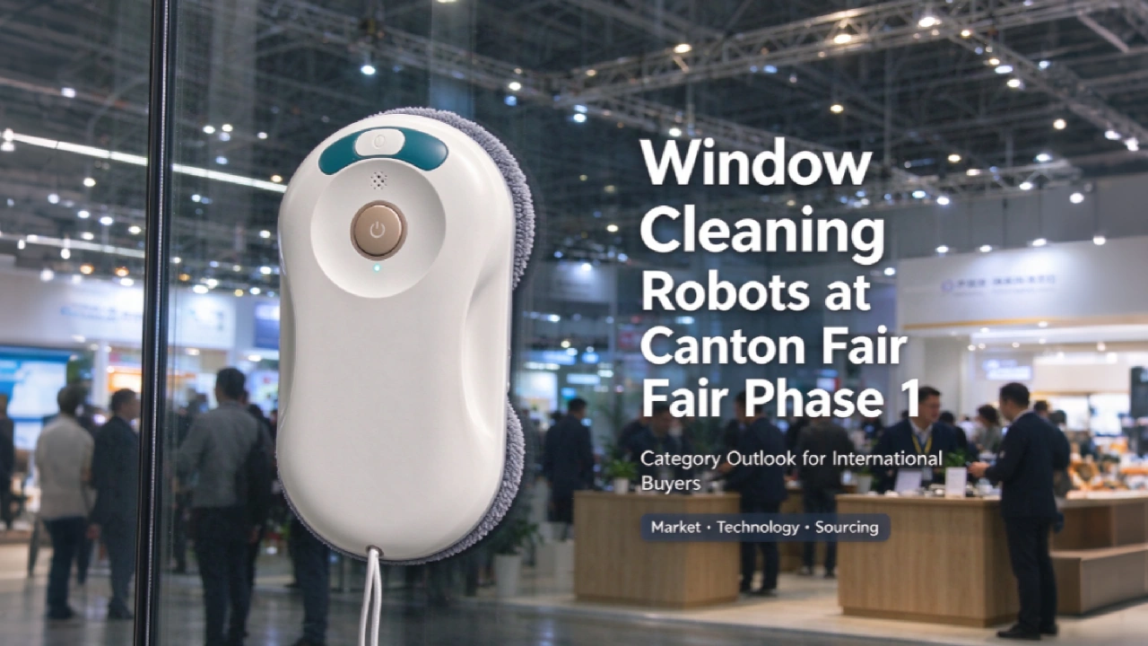 Window Cleaning Robots at Canton Fair Phase 1_ What Buyers Need to Know About This Fast-Growing Category Window Cleaning Robots at Canton Fair Phase 1: What Buyers Need to Know About This Fast-Growing Category